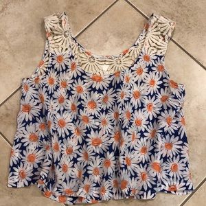 💖💖💖 E&M crop tank top.